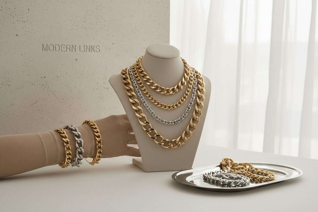 The Bold Comeback of Chunky Chain Jewelry: Why It’s Everywhere in 2025–26