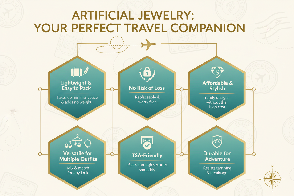 Why Artificial Jewelry Is a Smart Choice for Travel