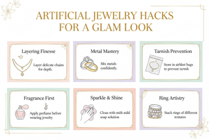 Artificial Jewelry Hacks for a Glam Look