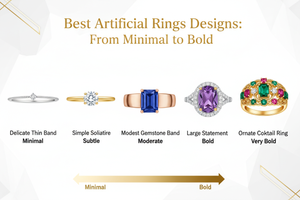 Best Artificial Rings Designs: From Minimal to Bold