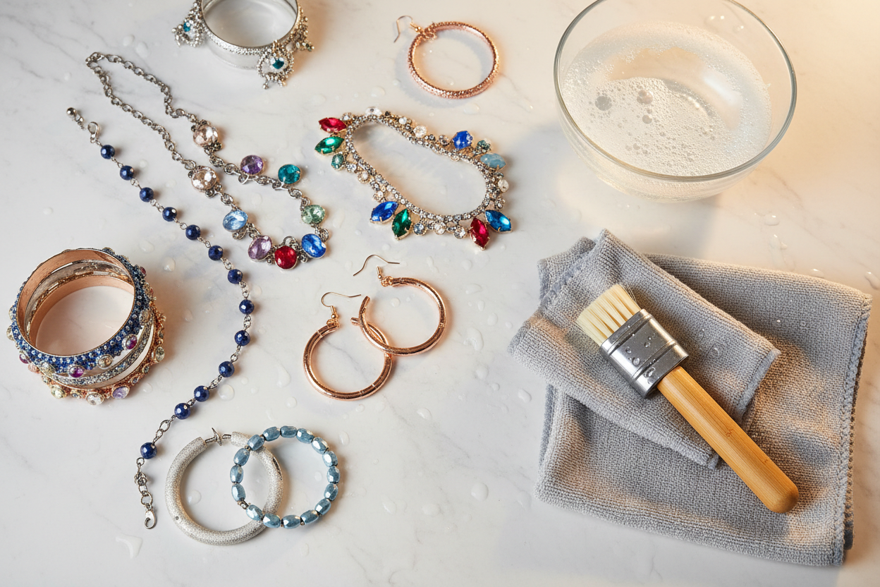 How to Clean Artificial Jewelry and Make It Last for Years