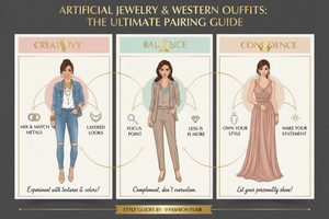How to Match Artificial Jewelry with Western Outfits
