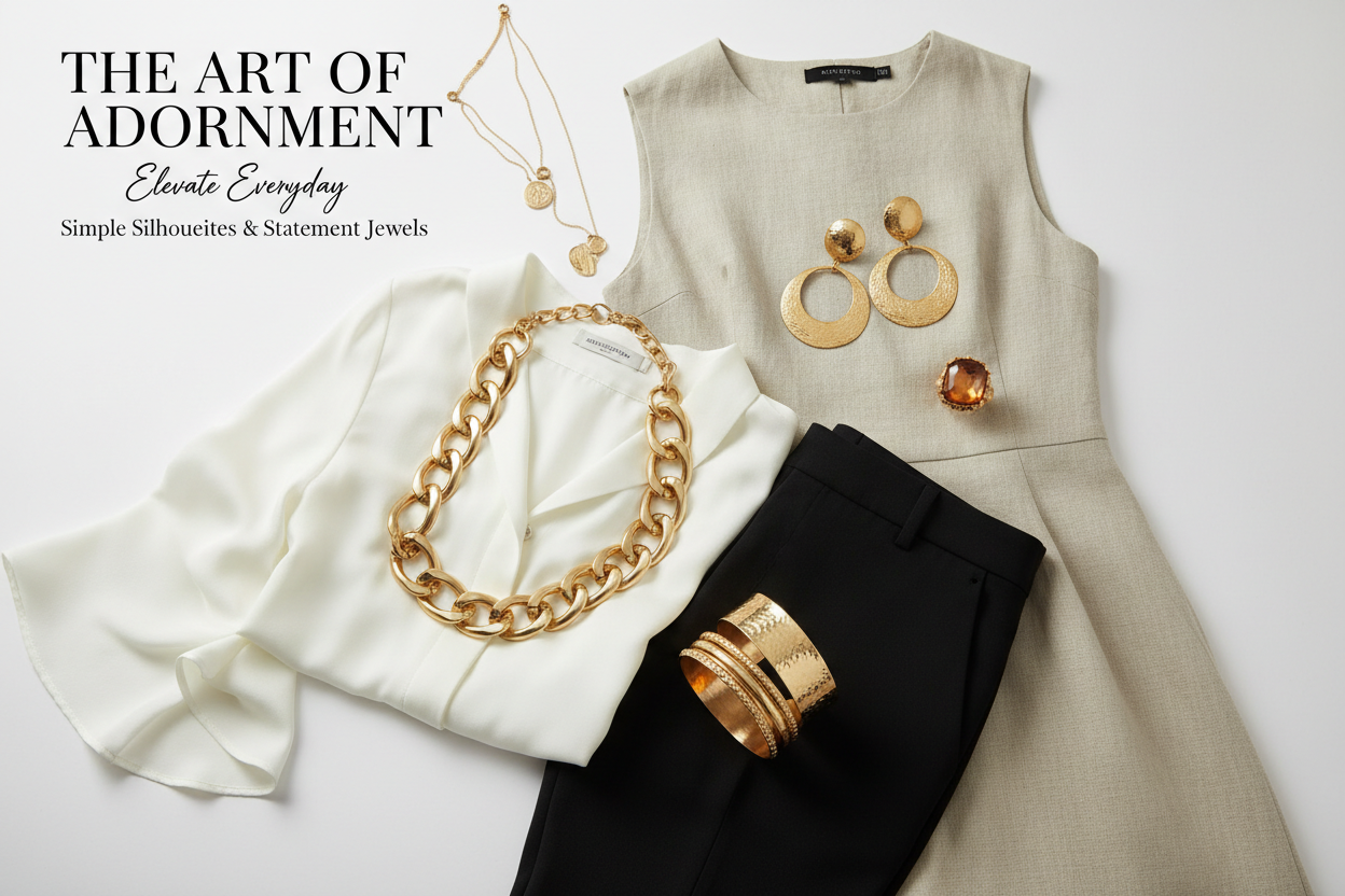 How to Style Statement Jewelry with Simple Outfits: A Complete Fashion Guide