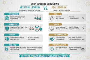 Why Artificial Jewelry Is Better Than Real Jewelry for Daily Use