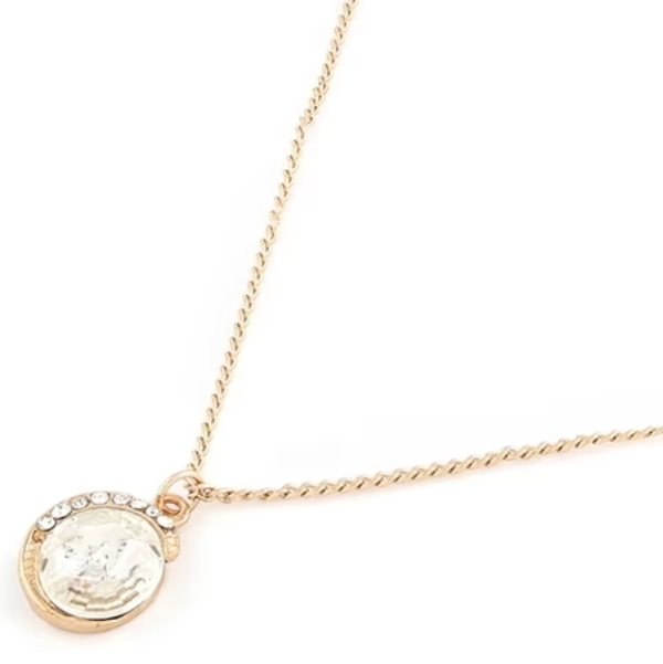 Rose Gold Plated Celestial Necklace – Delicate Tree of Life Charm Jewelry