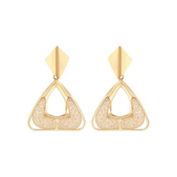 Bold Chunky Hoop Clip-On | Pave Stud Earrings Fashion Statement Jewelry