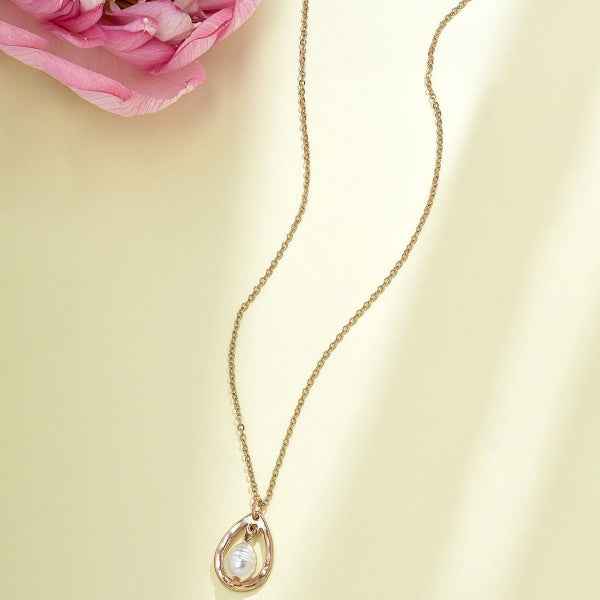 Elegant Emerald Cut Necklace | Gold Pendant Crystal Jewelry