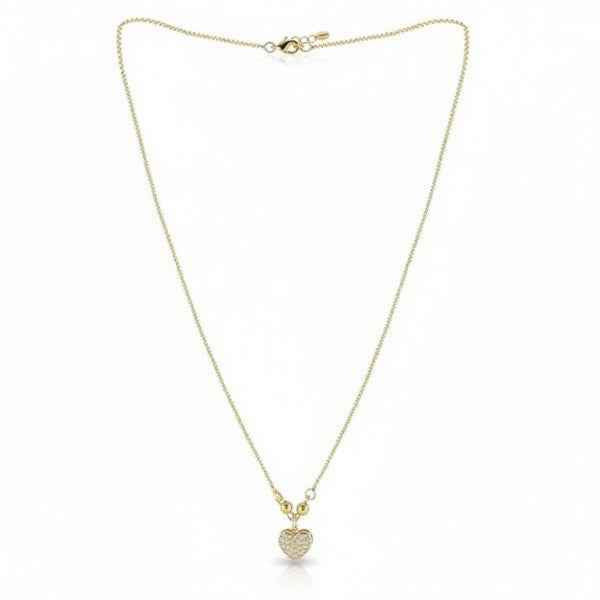 Pave Heart Gold Necklace | Dainty Pendant Jewelry for Women & Gifts
