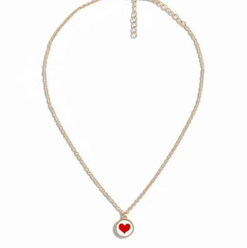 Rose Gold Heart Charm Necklace | Dainty Jewelry for Women & Gifts
